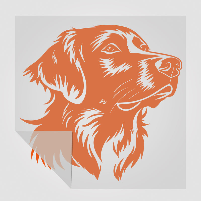 Flat Coated Retriever Hunde Sticker 2 StickyWorld Exclusive | Foliensticker