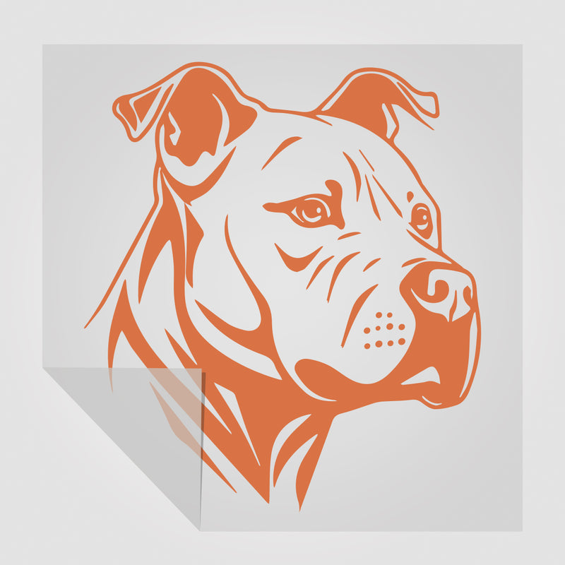 Pitbull Hunde Sticker StickyWorld Exclusive | Foliensticker