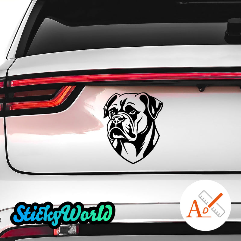 Boxer Hunde Sticker StickyWorld Exclusive | Foliensticker