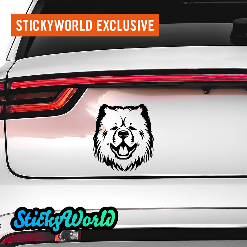 Chow Chow Hunde Sticker StickyWorld Exclusive | Foliensticker