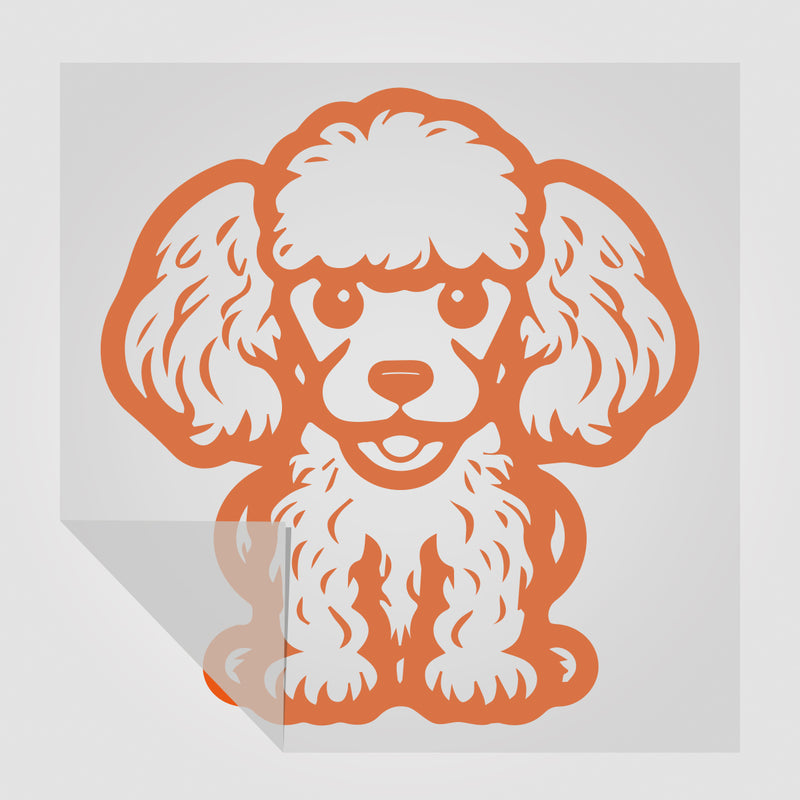 Pudel Hunde Sticker StickyWorld Exclusive | Foliensticker
