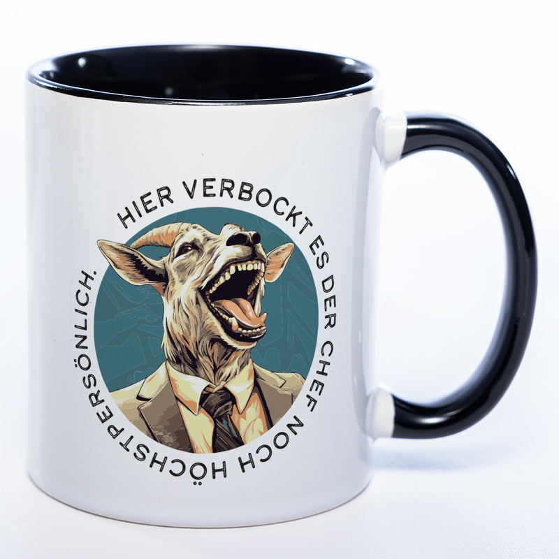 Chef Tasse - lustige Kaffeetasse - spülmaschinenfest