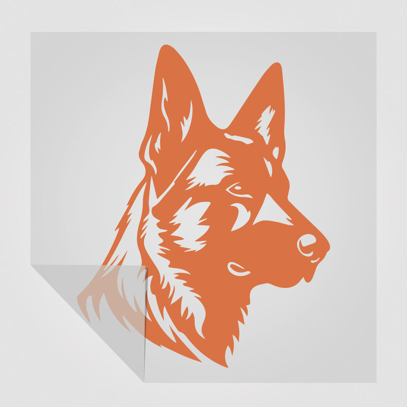 Schäferhund Motiv 2  Hunde Sticker StickyWorld Exclusive | Foliensticker