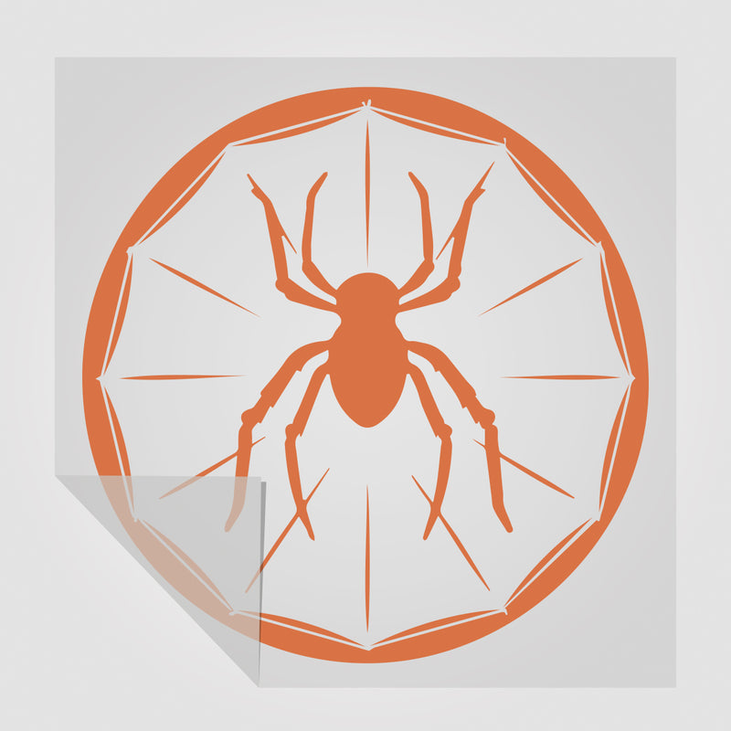 Grusel Sticker Spinne - StickyWorld Exclusive | Foliensticker