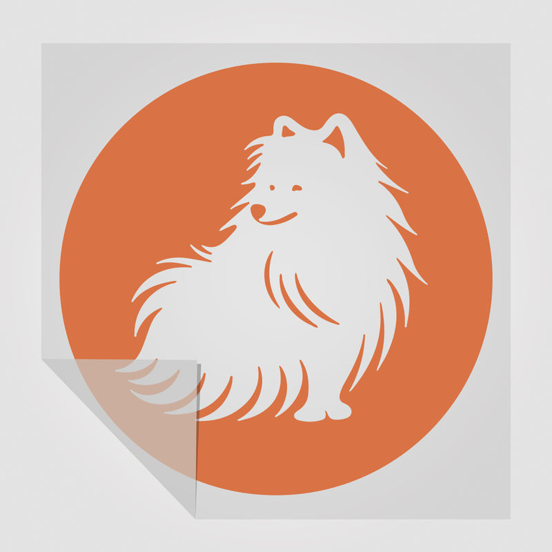 Spitz Motiv 3 - Hunde Sticker  StickyWorld Exclusive | Foliensticker