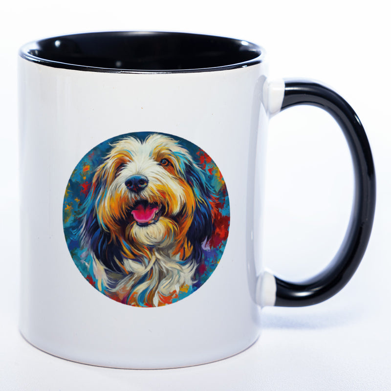 Mug Art Tasse mit Bobtail Motiv & wahlweise mit NAMEN - Kaffeetasse StickyWorld Exclusive