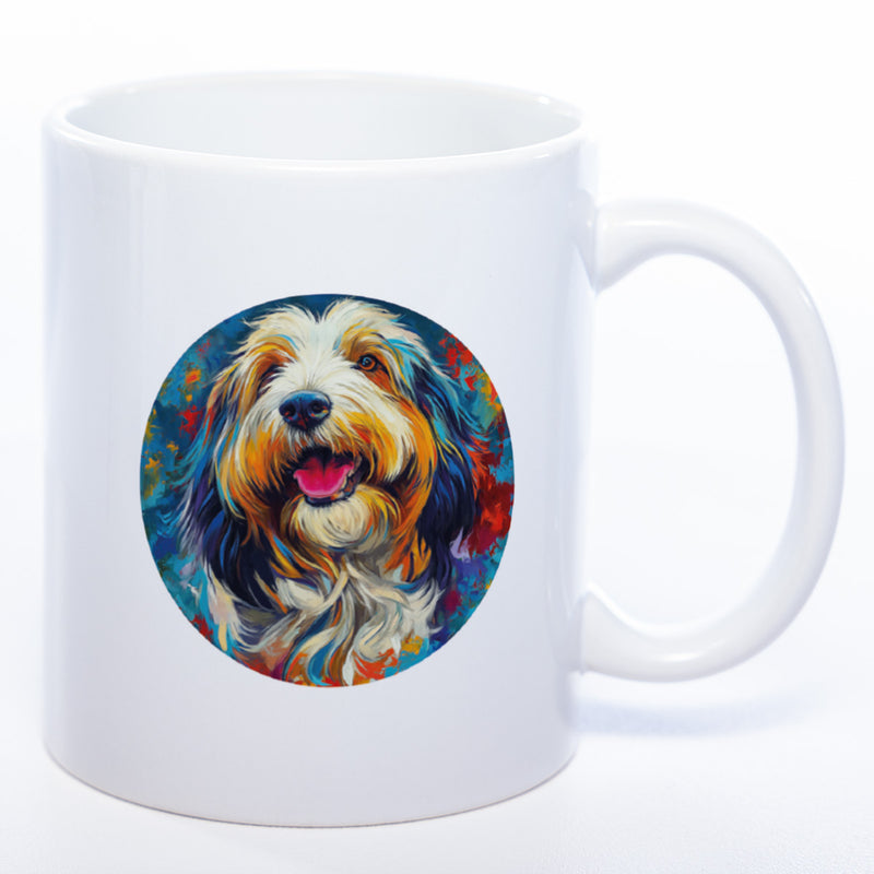 Mug Art Tasse mit Bobtail Motiv & wahlweise mit NAMEN - Kaffeetasse StickyWorld Exclusive