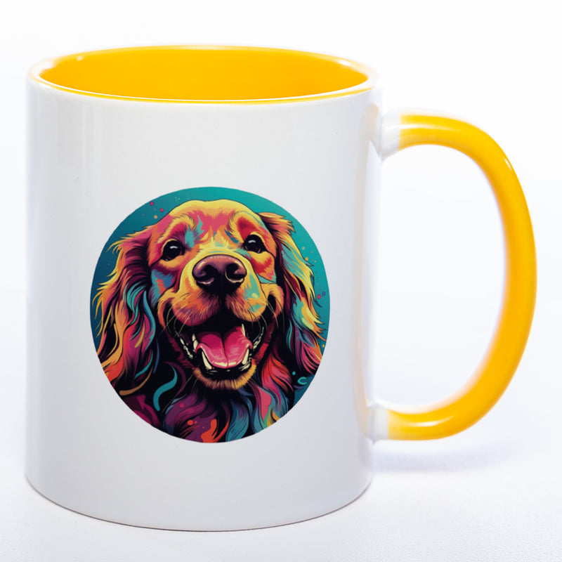 Mug Art Tasse mit Cocker Spaniel & wahlweise mit NAMEN - Kaffeetasse StickyWorld Exclusive