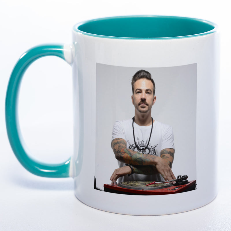 Spülmaschinenfeste Tasse "Best DJ Ever" mit Foto (HD Druck) | Jetzt selbst gestalten!