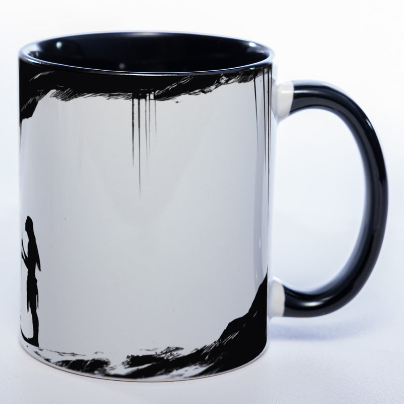 Spülmaschinenfeste Motiv-Tasse mit Höhlen Motiv 2 - exclusive Kaffeetasse