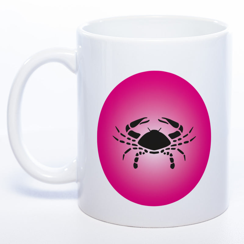 Sternzeichen -Tasse mit Namen und Geburtsdatum - spülmaschinenfest