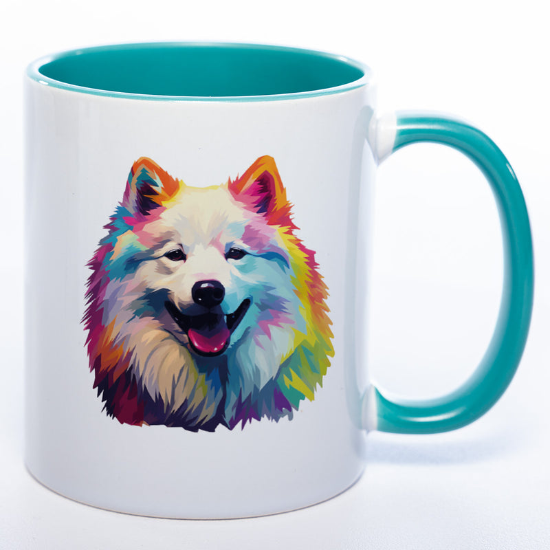 Mug Art Tasse mit Samoyede Motiv  5 - Kaffeetasse StickyWorld Exclusive