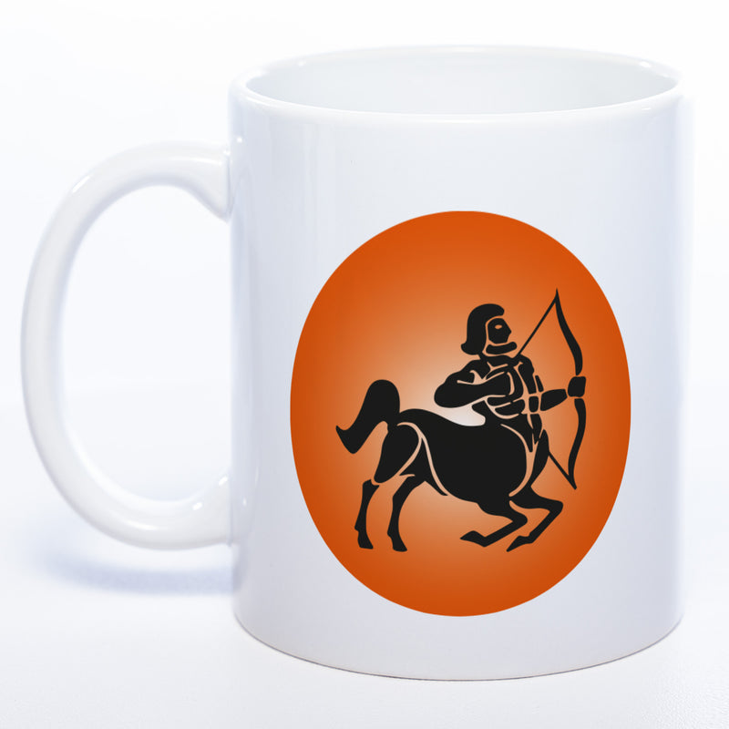 Sternzeichen -Tasse mit Namen und Geburtsdatum - spülmaschinenfest