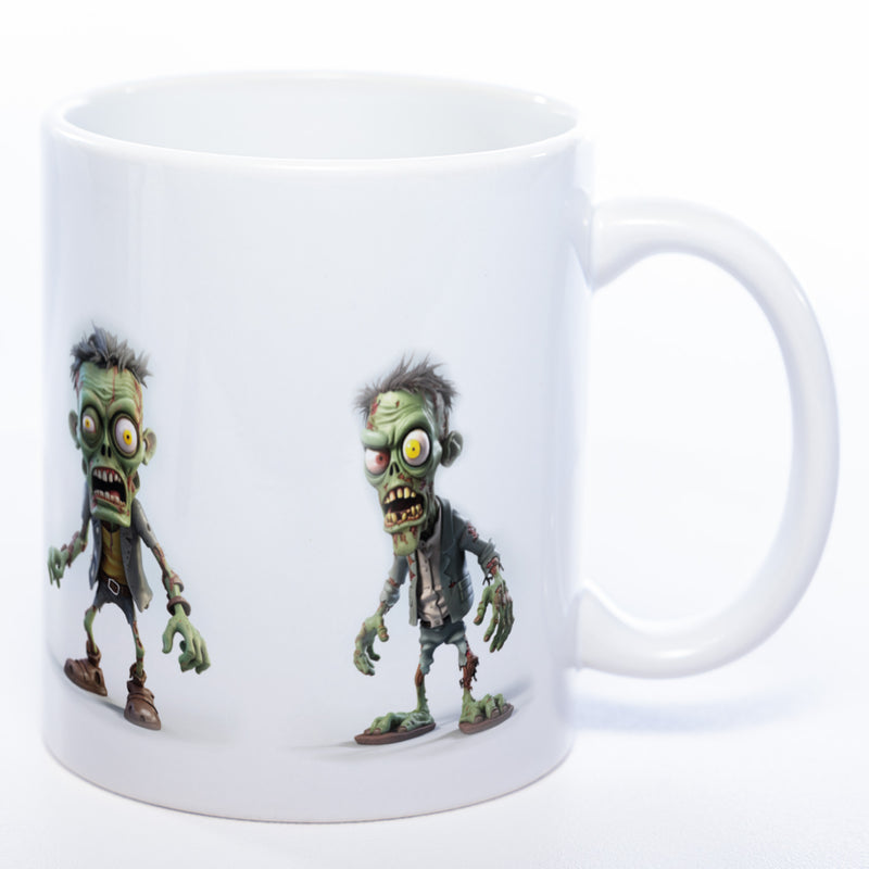 Zombieinvasion Tasse - exclusive Kaffeetasse spülmaschinenfest