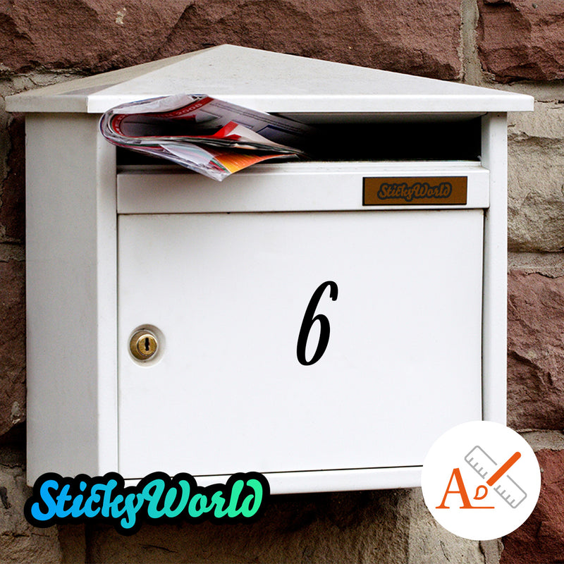 Buchstabe oder Zahl nach Wahl in SONDERFARBEN - Höhe 15 cm ab 2,99 €