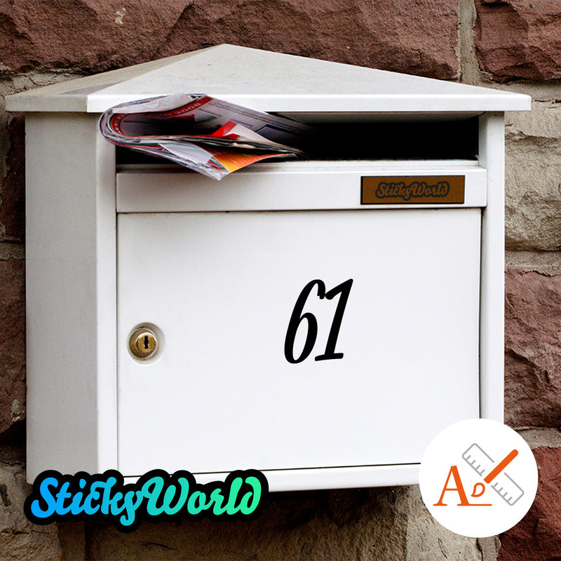 Buchstabe oder Zahl nach Wahl - Höhe 20 cm ab 2,50 €