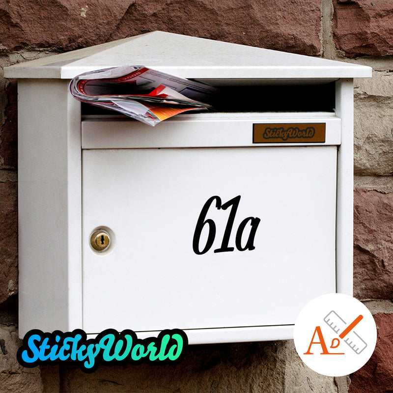 Buchstabe oder Zahl nach Wahl in SONDERFARBEN - Höhe 15 cm ab 2,99 €