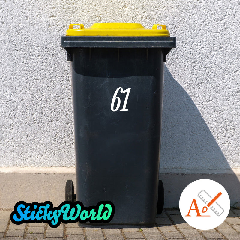 Buchstabe oder Zahl nach Wahl in SONDERFARBEN - Höhe 20 cm ab 3,50 €