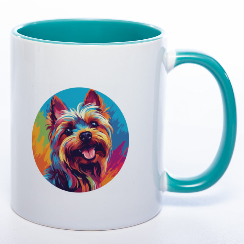 Mug Art Tasse mit Yorkshire Motiv & wahlweise mit NAMEN - Kaffeetasse StickyWorld Exclusive