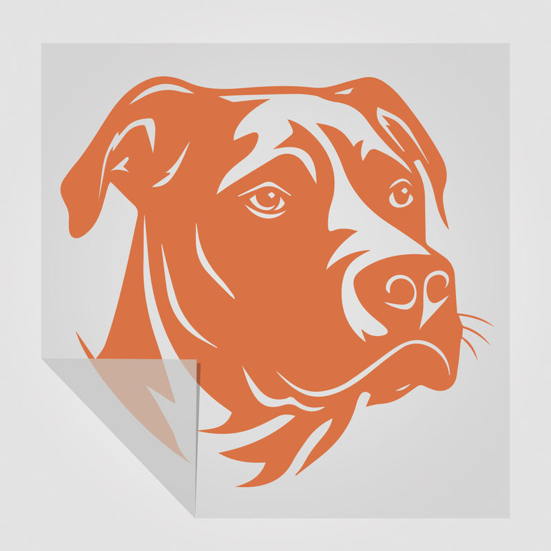 American Pitbull Hunde Sticker StickyWorld Exclusive | Foliensticker