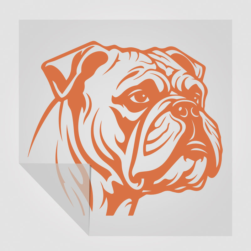 Englische Bulldogge Hunde Sticker 2 StickyWorld Exclusive | Foliensticker