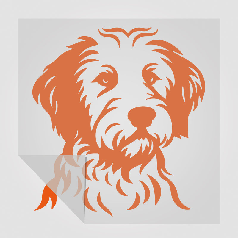 Goldendoodle Hunde Sticker 2 StickyWorld Exclusive | Foliensticker