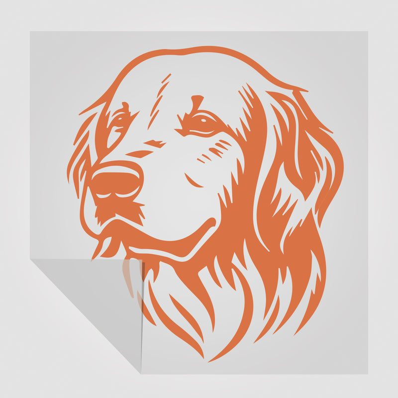Golden Retriever Hunde Sticker StickyWorld Exclusive | Foliensticker