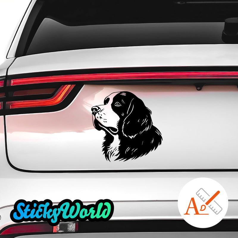 Landseer Hunde Sticker StickyWorld Exclusive | Foliensticker