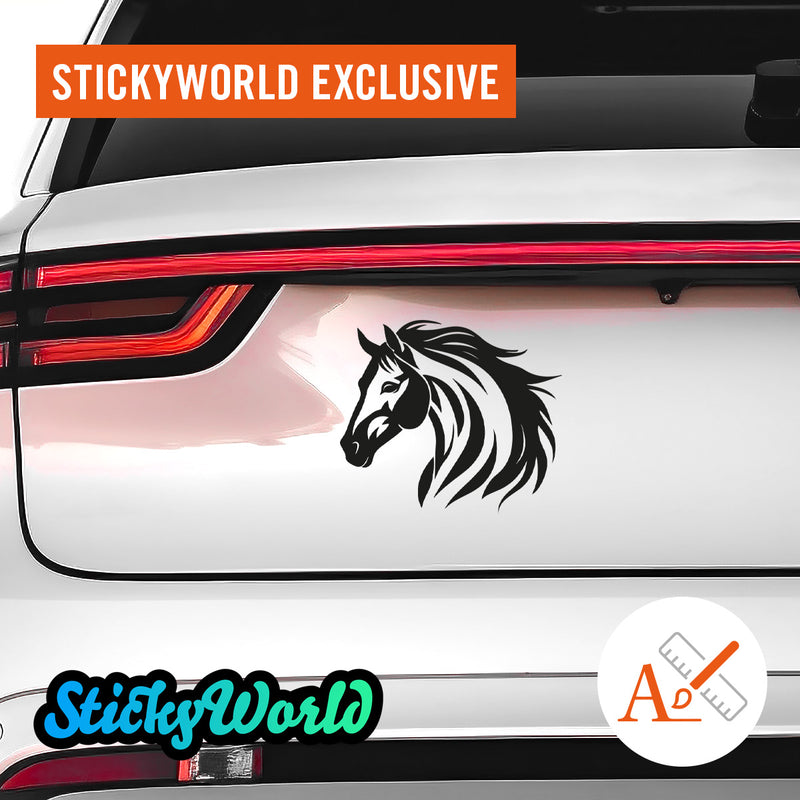 Pferde Sticker Motiv 5 StickyWorld Exclusive | Foliensticker