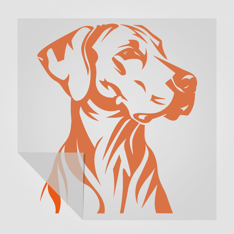 Rhodesian Ridgeback Hunde Sticker 2 StickyWorld Exclusive | Foliensticker