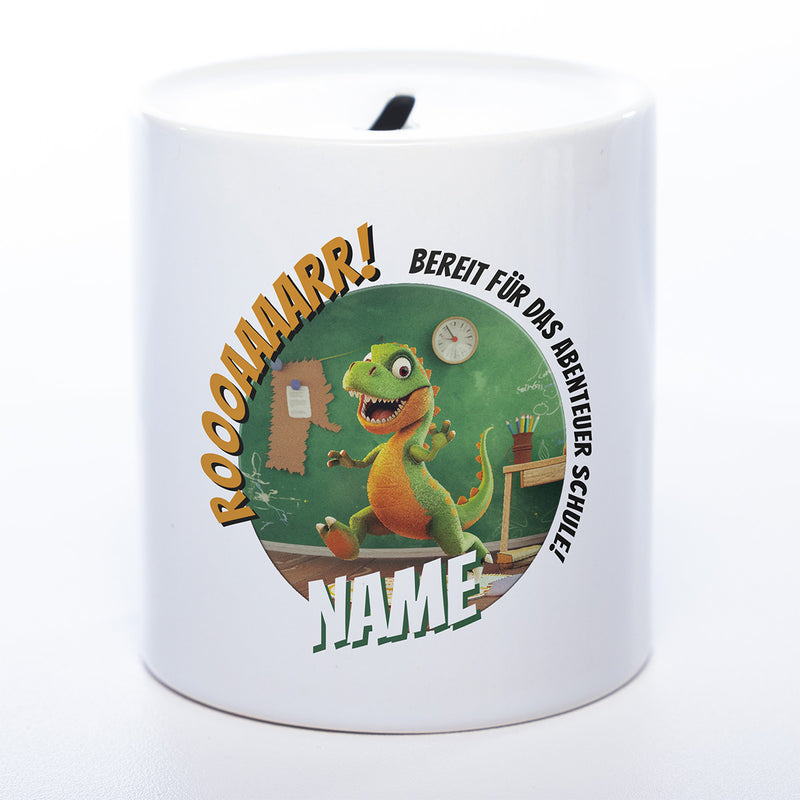 Spardose Dino Wunschname