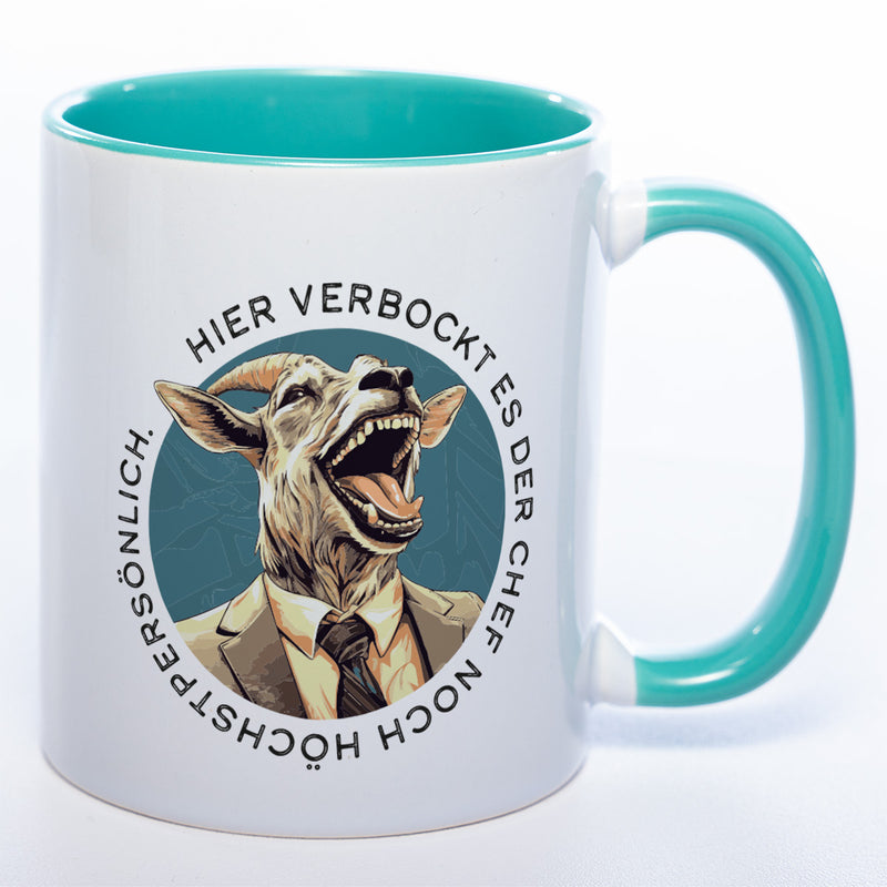 Chef Tasse - lustige Kaffeetasse - spülmaschinenfest