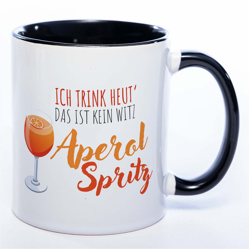 Lustige Tasse „Ich trink heut’, das ist kein Witz - Aperol Spritz“