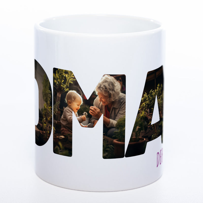 Tasse "Beste Oma der Welt" mit eigenem Foto | Garantiert spülmaschinenfest