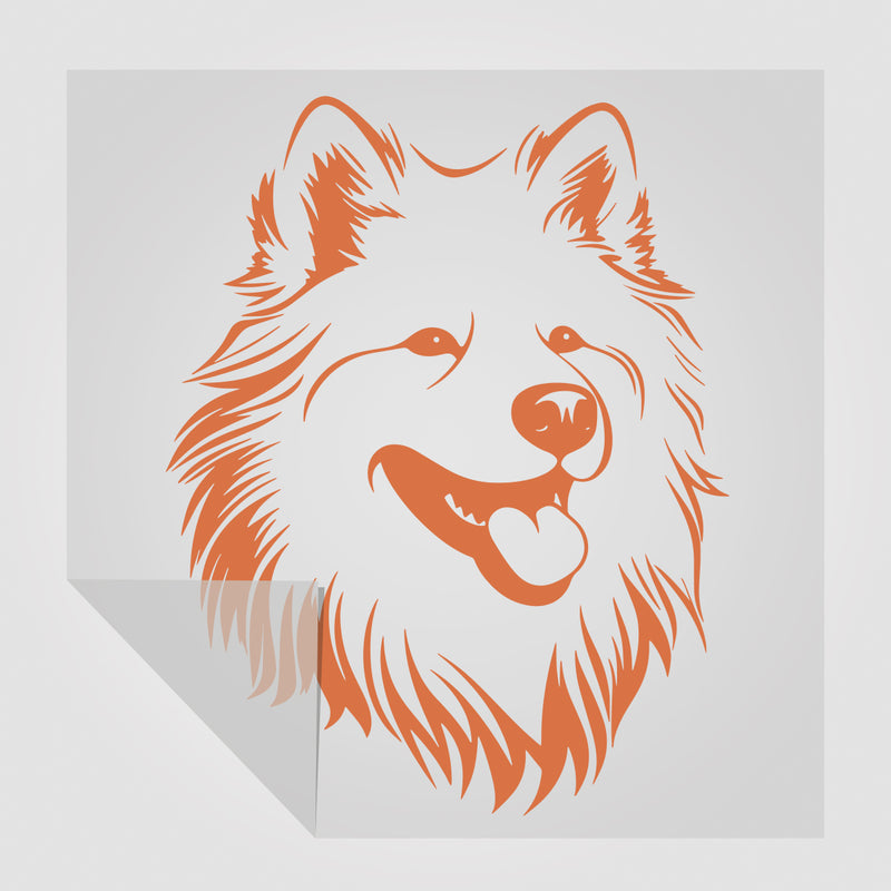 Samoyede Hunde Sticker StickyWorld Exclusive | Foliensticker