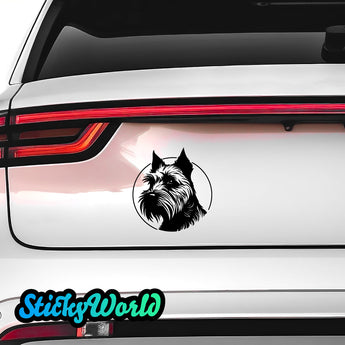 Scotch Terrier Hunde Sticker 2 StickyWorld Exclusive | Foliensticker