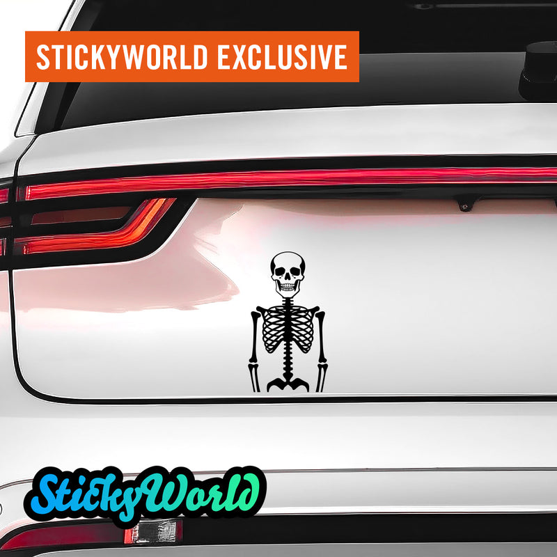 Skelett Sticker  Motiv 3 | Foliensticker
