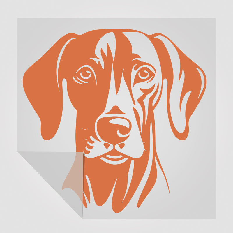 Weimaraner Hunde Sticker 2 StickyWorld Exclusive | Foliensticker