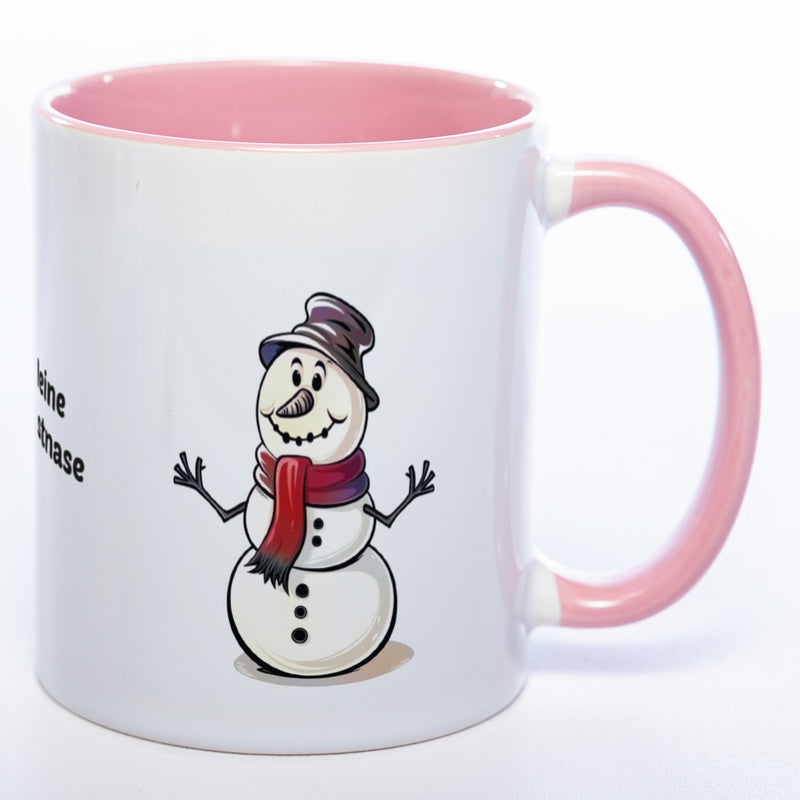 Meine Frostnase mit Wunschnamen - süße Kaffeetasse zu Weihnachten - spülmaschinenfest