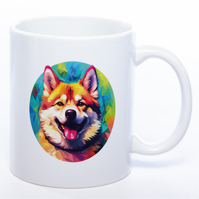 Mug Art Tasse mit Akita & wahlweise mit NAMEN- Kaffeetasse StickyWorld Exclusive