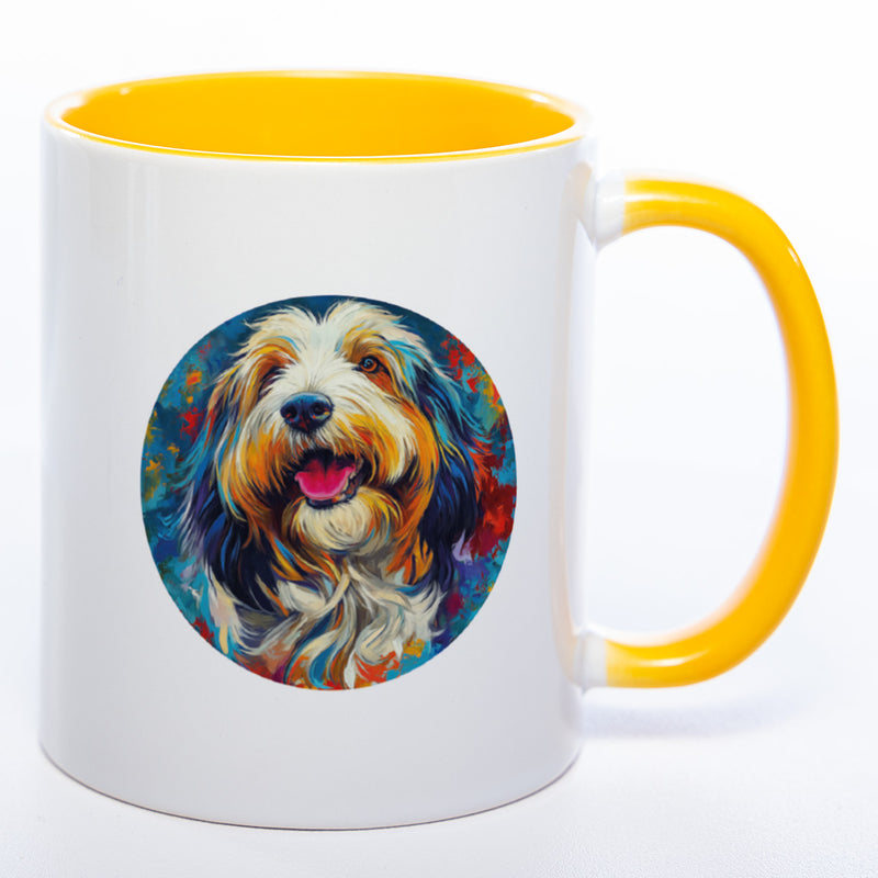 Mug Art Tasse mit Bobtail Motiv & wahlweise mit NAMEN - Kaffeetasse StickyWorld Exclusive