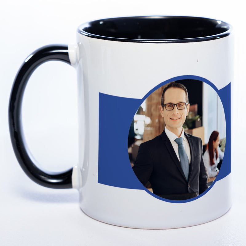 Tasse "Bester Chef" mit Foto (HD Druck) | Jetzt selbst gestalten! Spülmaschinenfest