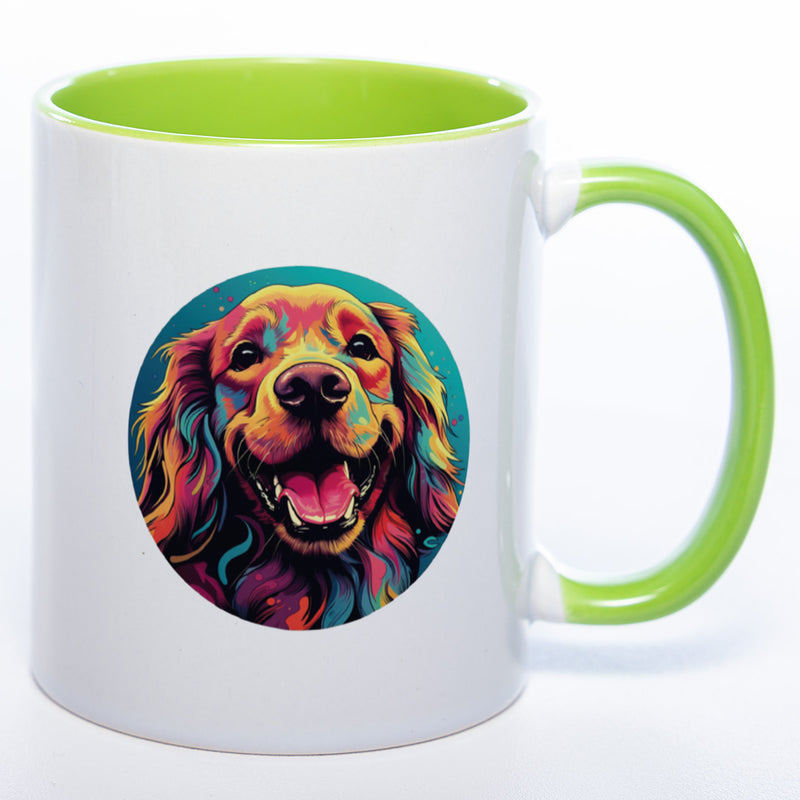 Mug Art Tasse mit Cocker Spaniel & wahlweise mit NAMEN - Kaffeetasse StickyWorld Exclusive