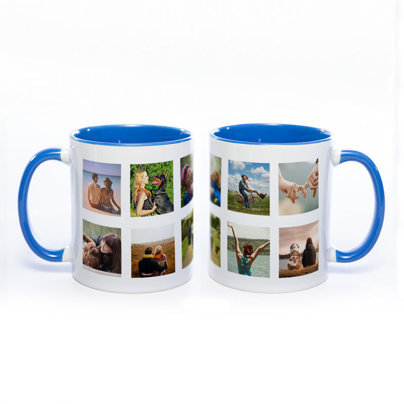 Collagentasse - Deine Fotos als Collage spülmaschinenfest | Jetzt selbst gestalten!