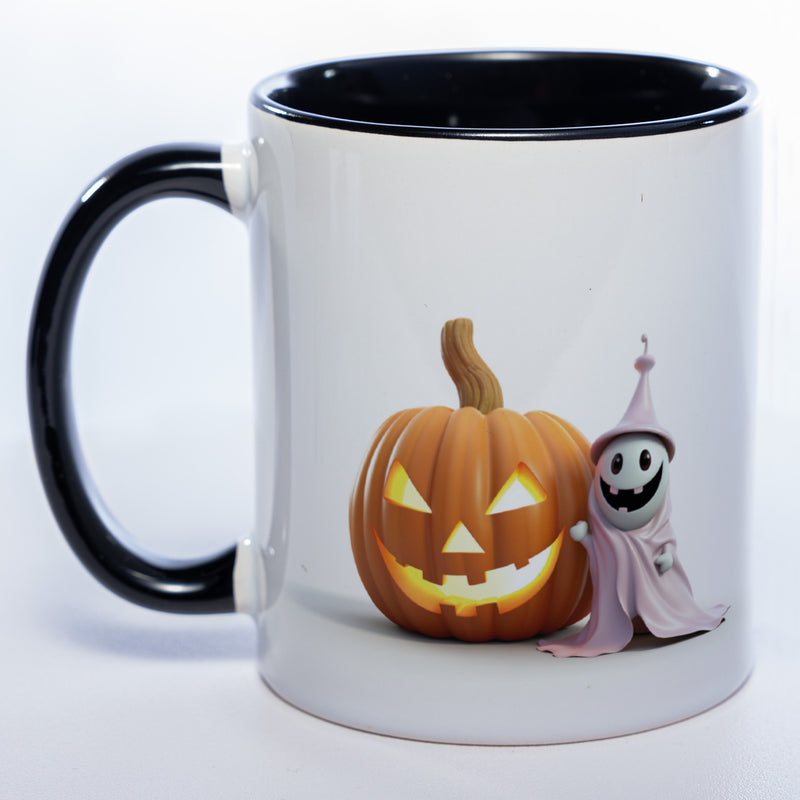 Motiv-Tasse mit süßen Geistern 2 - exclusive Kaffeetasse