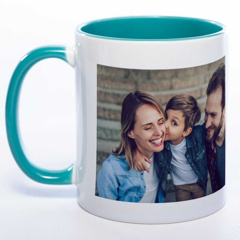 Spülmaschinenfeste Tasse "Mama" mit Foto (HD Druck) | Jetzt selbst gestalten!