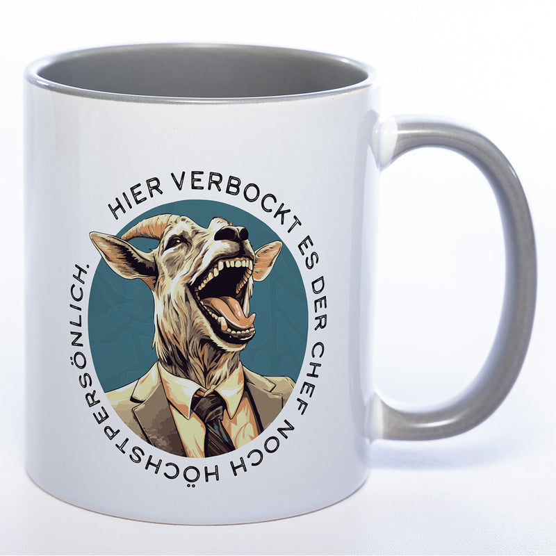Chef Tasse - lustige Kaffeetasse - spülmaschinenfest