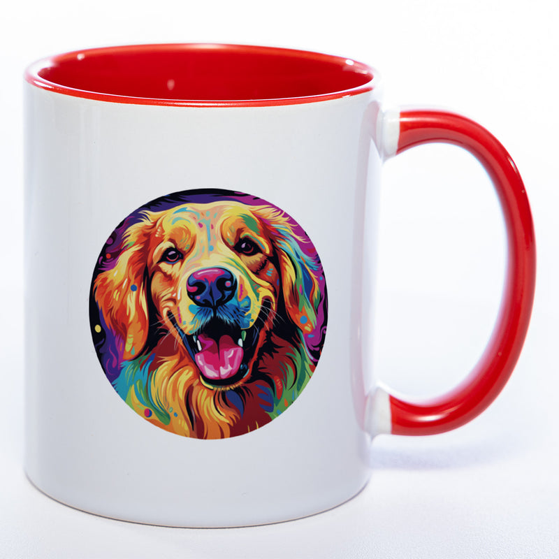 Mug Art Tasse mit Hovawart Motiv 2 wahlweise mit NAME - Kaffeetasse StickyWorld Exclusive