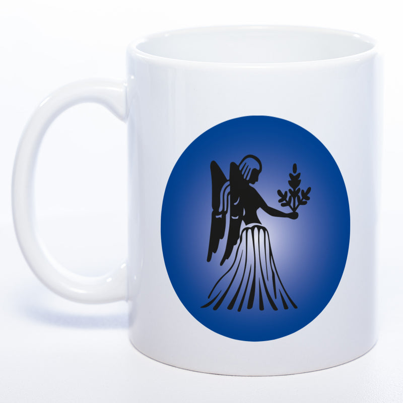 Sternzeichen -Tasse mit Namen und Geburtsdatum - spülmaschinenfest