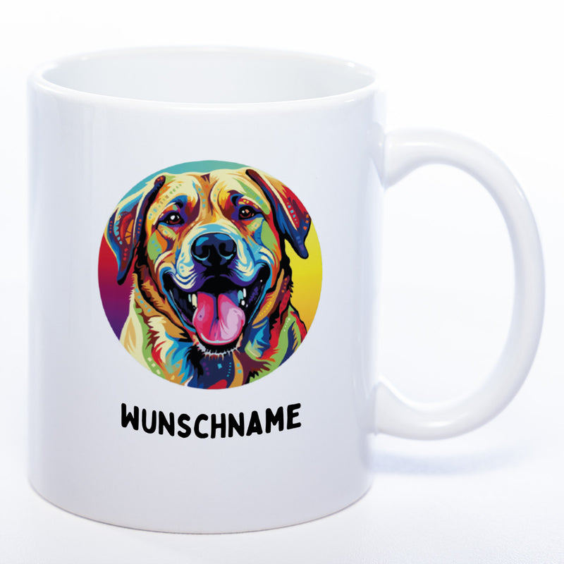 Mug Art Tasse mit Kangal wahlweise mit NAME - Kaffeetasse StickyWorld Exclusive